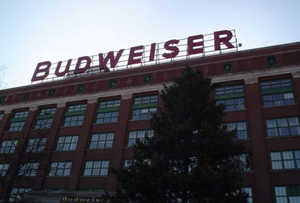 Budweiser packaging plant in St. Louis, MO