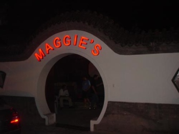 Maggie's Bar Entrance