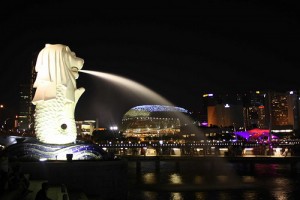 Merlion by flickr user tianhua1993 under the creative commons license