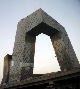 Beijing CCTV building by Bruce Tuten/Flcker