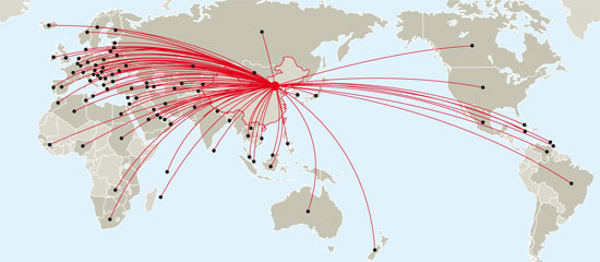 China's International Spread of Double Tax Agreements