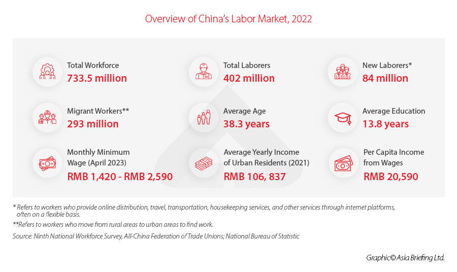 overview of china's labor force